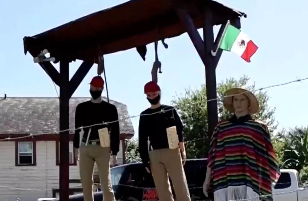 Texas Halloween Props Stir Up Controversy in Houston Neighborhood